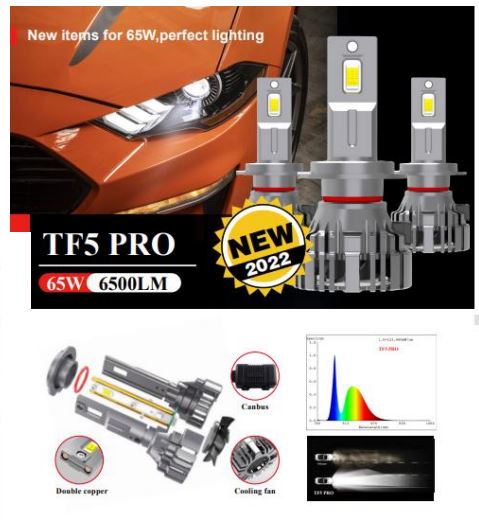 MML19 مصباح ليد TF5 PRO